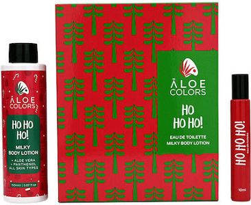 Aloe+ Colors Ho... Ho... Ho...! Γυναικείο Gift Set με Άρωμα 10ml & Body Lotion 150ml