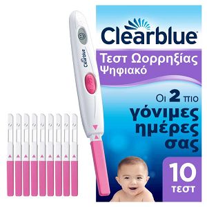 Clearblue Τεστ Ωορρηξίας Ψηφιακό X10