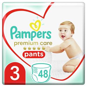 Pampers Premium Care Pants Μέγεθος 3 (6-11kg) - 48 Πάνες-Βρακάκι