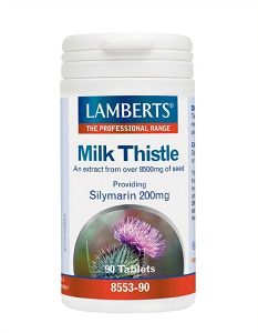 Lamberts Συμπλήρωμα Διατροφής Milk Thistle 8500Mg Γαϊδουράγκαθο 90Tabs