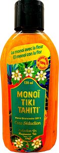 Monoi Tiki Tahiti Monoi Oil Coco Seduction Αντηλιακό Λάδι Προσώπου και Σώματος SPF3 120ml