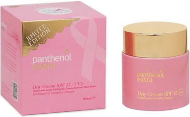 Medisei Panthenol Extra Ενυδατική Κρέμα Προσώπου Ημέρας με SPF15 με Υαλουρονικό Οξύ 100ml