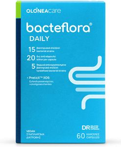 Bacteflora με Προβιοτικά και Πρεβιοτικά 60 φυτικές κάψουλες