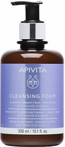 Apivita Olive, Lavender & Propolis Αφρός Καθαρισμού Προσώπου & Ματιών 300ml