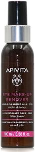 Apivita Linden & Honey Γαλάκτωμα Αφαίρεσης Αδιάβροχου Μακιγιάζ Ματιών 100ml