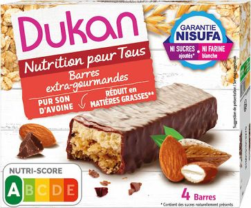 Dukan Γκοφρέτα Βρώμης με Σοκολάτα 120gr (4τεμάχια Χ 30gr)