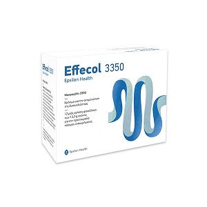 Effecol 3350 (12 Sachets) - Οσμωτικό υπακτικό, Αντιμετώπιση της δυσκοιλιότητας