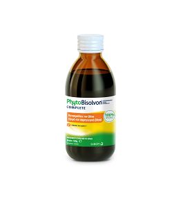 PhytoBisolvon Complete 100% φυσικό σιρόπι για Ξηρό & Παραγωγικό Βήχα / Με εκχυλίσματα από πεντάνευρο, θυμάρι και μέλι / 133ml