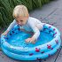 Swim Essentials Φουσκωτή πισίνα Ø60εκ. με δύο αεροθαλάμους για μωρά από 0 μηνών - "Crab"