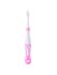 Brush-Baby Η πρώτη μου οδοντόβουρτσα 0-18 μηνών (διπλή συσκευασία)-Pink