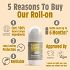 Salt of the Earth Amber & Sandalwood Vegan Αποσμητικό, Επαναγεμιζόμενο Roll-On 75ml