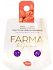 Farma Bijoux Υποαλλεργικά Σκουλαρίκια Κρύσταλλα Μωβ 6mm