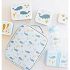 A little lovely company Σετ 4 δοχεία φαγητού Lunch & Snack Box Ocean