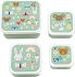 A little lovely company Δοχείο φαγητού Lunch box set Joy