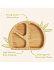 Bambou divided plate
