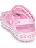 Crocs Παιδικά Ανατομικά Παπουτσάκια Θαλάσσης Crocband Sandal Kids ροζ