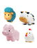 Παιχνίδια Μπάνιου Φάρμα - Farm Bath Squirts - 4 PACK